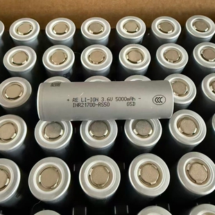 瑞恩 RS50 A品21700全极耳无极耳大动力锂电池  5000mah  90A放电