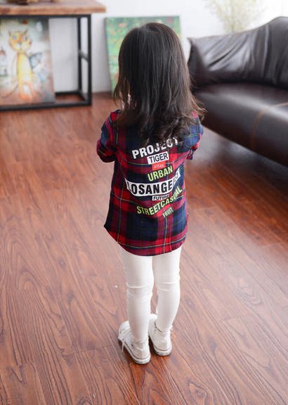 Chemise fille à manche longue - Ref 2085335 Image 3