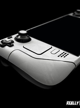 steamdeck贴纸oled痛贴reallysocks主机白色贴纸掌机防滑贴膜