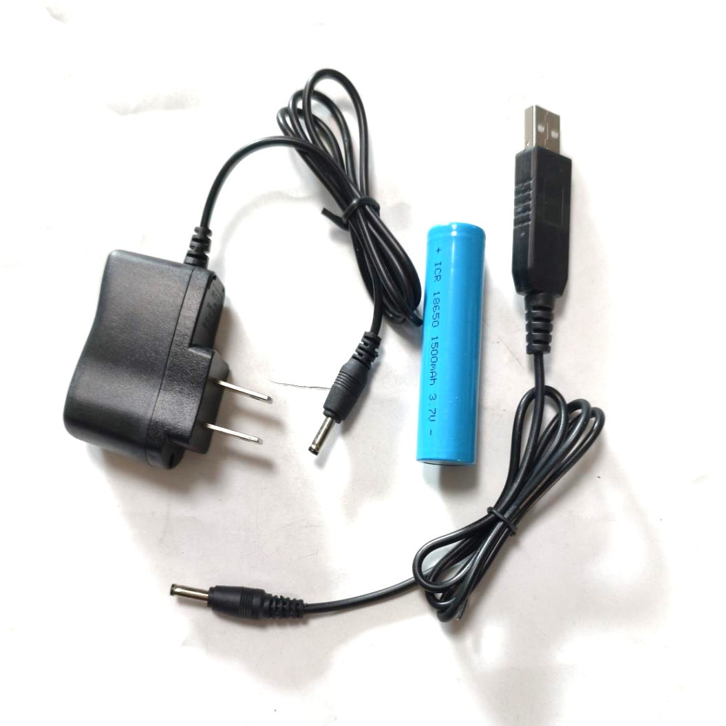 派力徳008 探露TL 007强光LED手电筒CREE锂电池充电器电源线