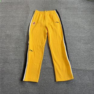 AYKG401 跑篮裤 李宁CBA联赛赞助男子大码 加绒保暖运动直通按扣长裤