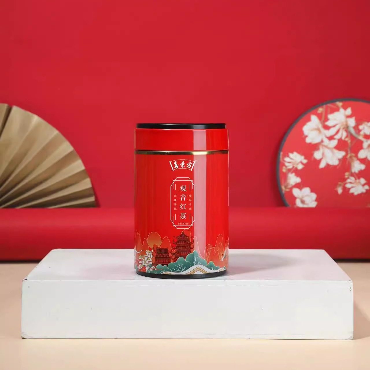 观音红茶精品罐装100克浙江宁波