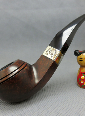 爱尔兰进口彼得森Peterson银圈石楠木烟斗3mm老式男士 ARAN 230