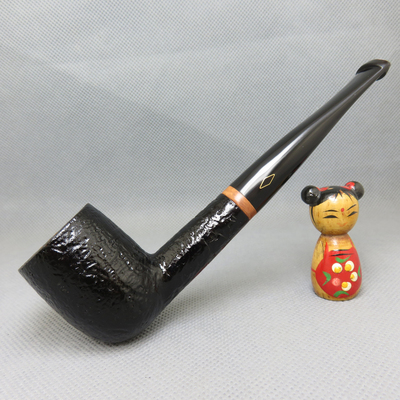 意大利布雷比亚brebbia 3mm石楠木烟斗喷砂复古SERIE 1960  1005
