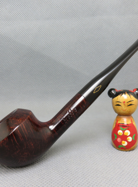 意大利布雷比亚brebbia 3mm石楠木烟斗复古SERIE 1960 NOCE  523