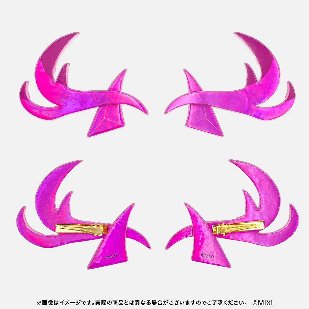DD 路西法光环眉毛头饰 发夹饰品cosplay道具 怪物弹珠周边谷子