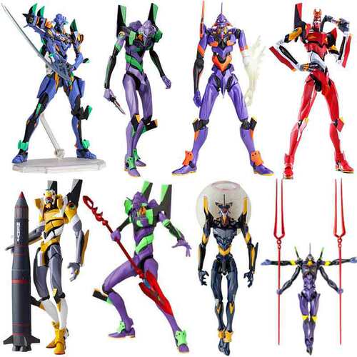 EVA 初号机080 觉醒015 二号机三号机终号机可动手办模型批发