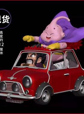 七龙珠 经典机车系列 lg 布欧与撒旦开车 buu 手办模型 摆件批发