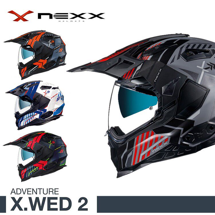 葡萄牙X NEXX新款X WED2 T厂 湾流拉力越野盔摩托机车两用头盔