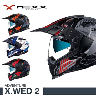 葡萄牙X NEXX新款X WED2 T厂 湾流拉力越野盔摩托机车两用头盔