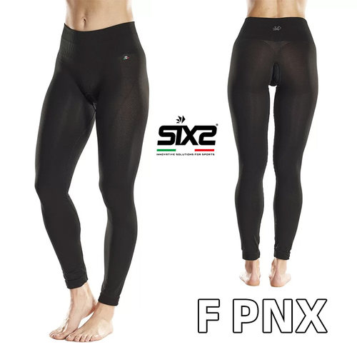 意大利SIXS F PNX运动女款透气控温速干高弹运动长裤四季机车滑衣
