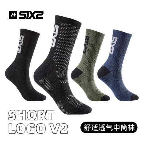 新款意大利sixs舒适透气运动袜