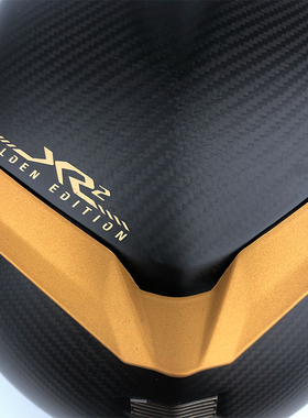 葡萄牙X NEXX XR2头盔 金版原装尾翼  配件 金色 黑色