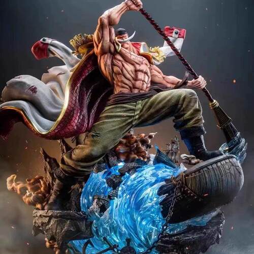 海贼王系列白胡子雕像