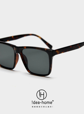 蓝色板材墨镜男女开车驾驶钓鱼防紫外线太阳镜潮方框街拍尼龙眼镜