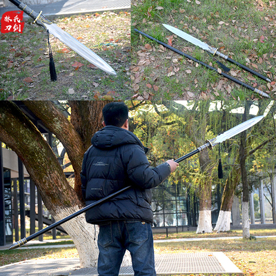 龙泉十八般兵器龙胆赵云枪三国冷兵器长枪户外武术锻炼防身未开刃