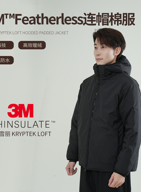 NNID新雪丽KryptekLoft连帽150g高效暖绒防风棉服25冬男KS241