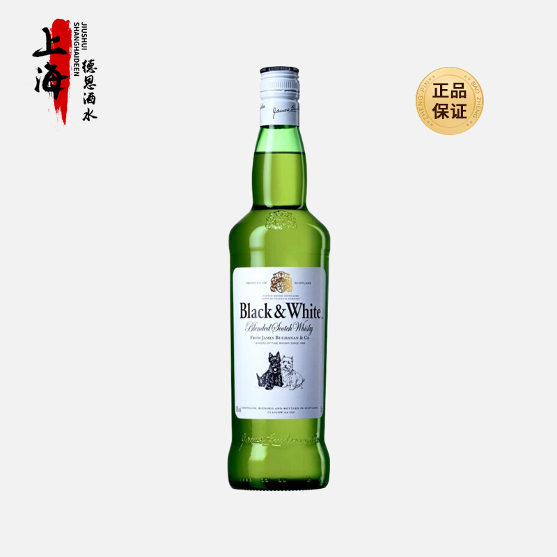 黑白狗调配苏格兰威士忌700ml