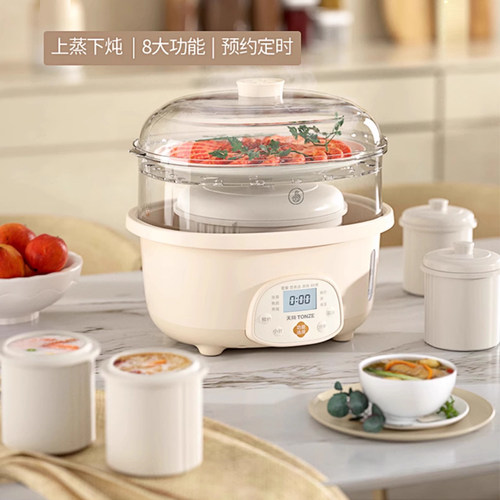 天际隔水炖陶瓷全自动家用炖盅