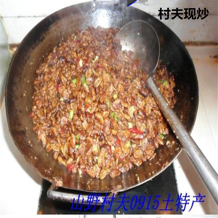 安康特产桑蚕蛹五香麻辣非蚂蚱