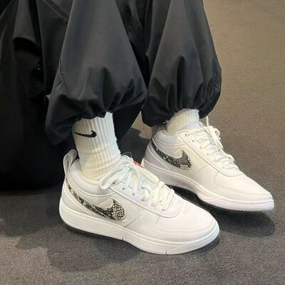 nike耐克BOOK 1布克1黑白响尾蛇男缓震实战篮球鞋FJ4250-101-105