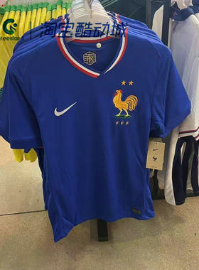 NIKE/耐克2024欧洲杯男运动休闲足球训练短袖T恤 FJ1259-452