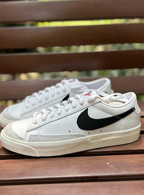 NIKE耐克BLAZER LOW’77 男款经典开拓者低帮百搭板鞋 DA6364-101