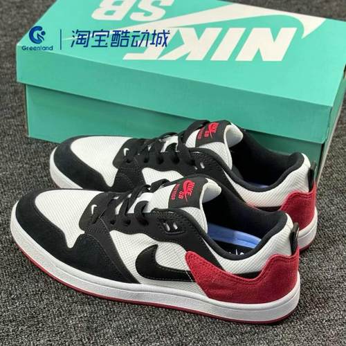 女经典黑白红运动板鞋