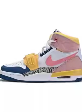 Nike耐克  Jordan Legacy 312 糖果色高帮防滑篮球鞋  FD9909-161