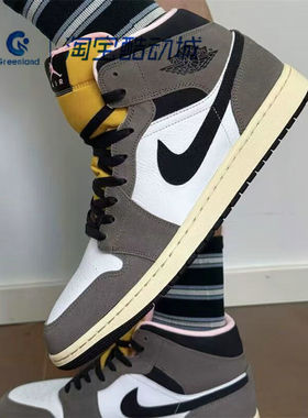 Nike/耐克JORDAN男士休闲中帮缓震经典轻便运动鞋HQ2011-100