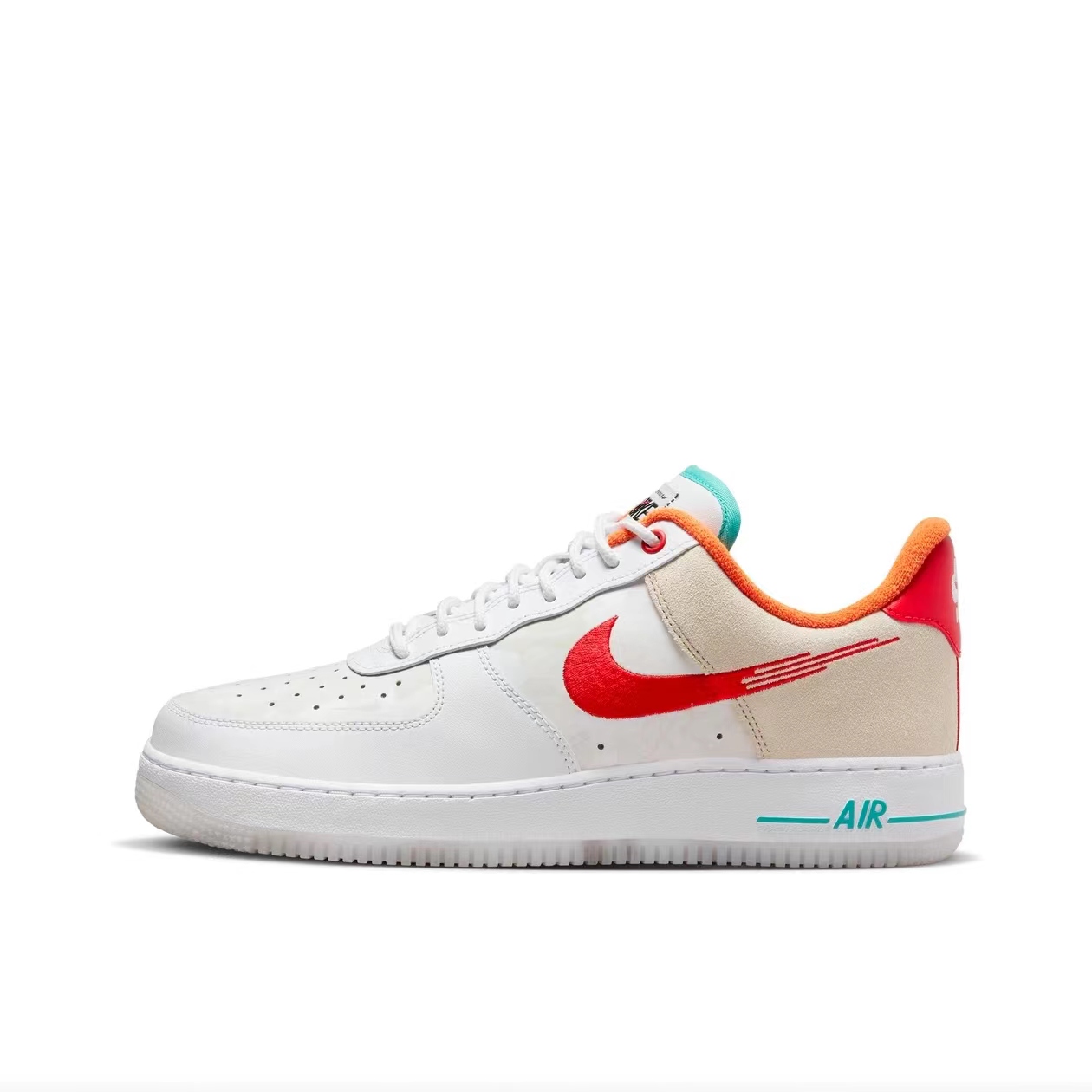 NIKE/耐克男鞋AIR FORCE 1空军一号兔年休闲运动板鞋 FD4205-161-封面