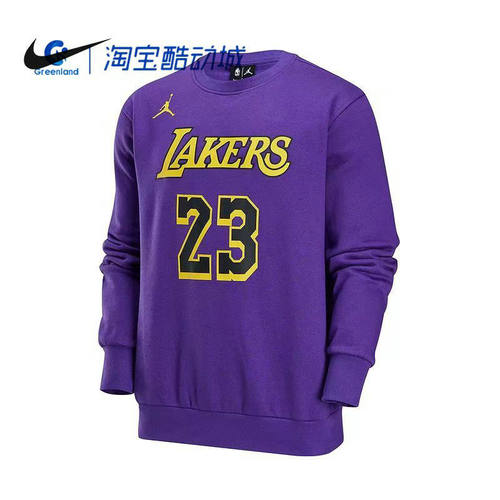 NIKE/耐克正品运动时尚休闲加绒保暖针织圆领男士新款DN4718-508