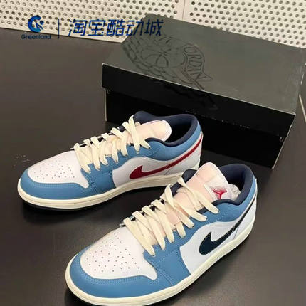 NIKE/耐克AIR JORDAN 1 LOW低帮AJ1复古潮流休闲板鞋553558