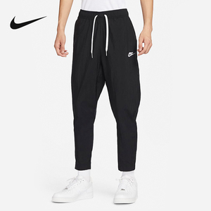 NIKE耐克 男子运动休闲健身跑步训练透气薄款梭织长裤 FB7407-010