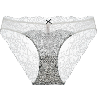 【特惠99元3件】夏娃的诱惑蕾丝内裤女士性感新款纯棉档舒适中腰