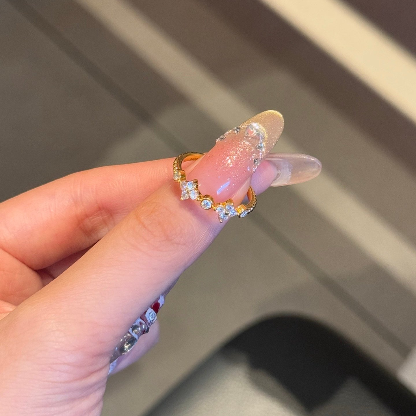 千夕足金9996D镶嵌双花戒黄金戒指女款求婚情人节生日礼物送女友,黄金,手饰,淘宝优惠券,粉丝福利购,淘宝优惠卷