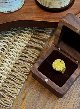 千夕足金999雅典女王戒黄金戒指女款送女友七夕情人节生日礼物