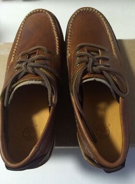 Timberland Abington  天木兰 男款真皮V底商务休闲鞋帆船鞋