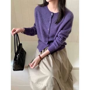 新款 巨百搭秋季 女士百搭上衣 一线成衣简约开衫 3442