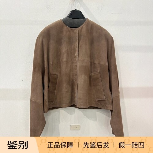 Maxco26秋冬短款休闲麂皮外套