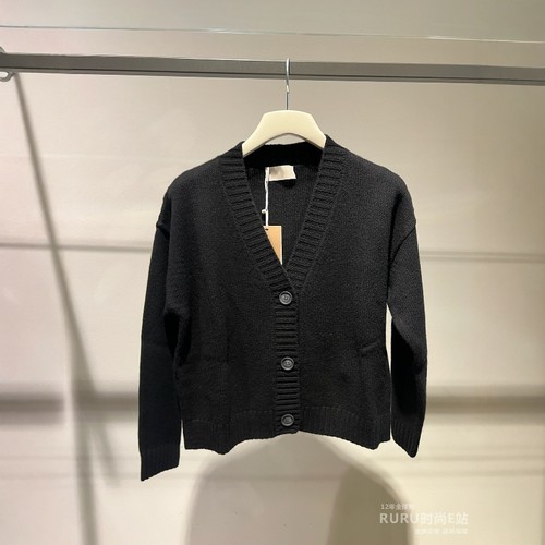 iblues休闲百搭宽松V领针织开衫