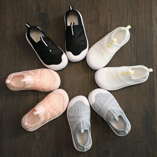 女童布鞋2026新款幼儿园室内鞋宝宝鞋软底儿童小白鞋学步鞋男宝宝