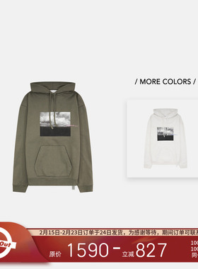 PEACEMAKER OAMC® 25秋冬 星形字母印花宽松连帽卫衣