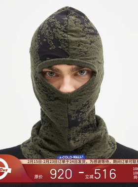 A-COLD-WALL*  ACW 英国 机能不规则喷墨头套面罩