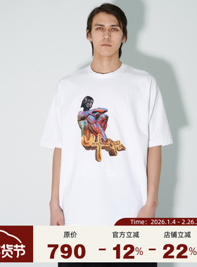 CACTUS JACK TRAVIS SCOTT UTOPIA 专辑限定款迷幻印花短袖T恤