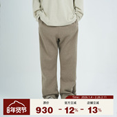 小LOGO刺绣侧滚条直筒休闲裤 God Fear Essentials 25春夏 长裤