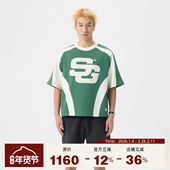 25FW百搭时髦logo印花设计拼色短袖 SUMMER GAMES T恤