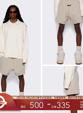 Fear Of God Essentials 百搭高街美式小logo印花直筒休闲裤短裤