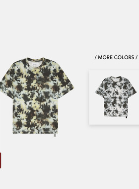 PEACEMAKER 25FW 军事风时装宽松迷彩印花短袖T恤