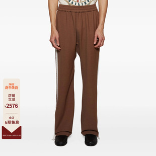 长裤 春夏百搭日常logo印花纯色抽绳运动直筒休闲裤 SS25 RHUDE